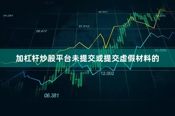 加杠杆炒股平台未提交或提交虚假材料的