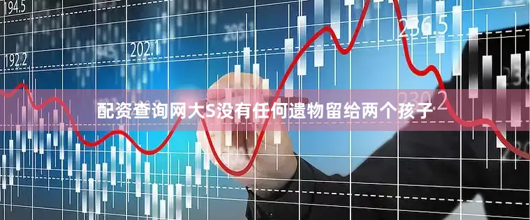 配资查询网大S没有任何遗物留给两个孩子