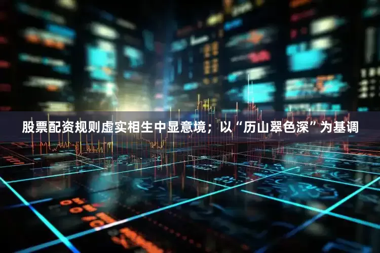 股票配资规则虚实相生中显意境；以“历山翠色深”为基调