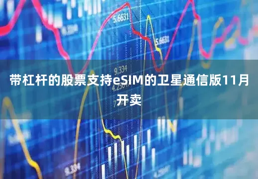 带杠杆的股票支持eSIM的卫星通信版11月开卖